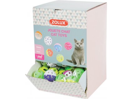 Hračka kočka zvonící míčky 1ks Zolux