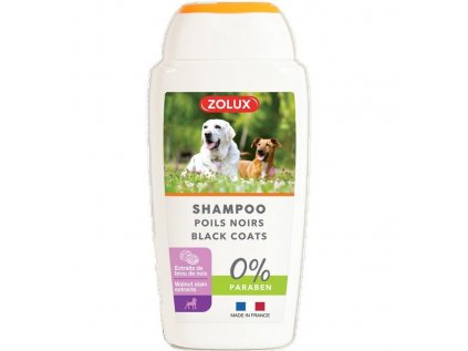 Šampón na čiernu srsť pre psov 250ml Zolux