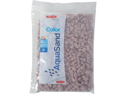 Akvarijní štěrk Color EKAI růžový 1kg Zolux