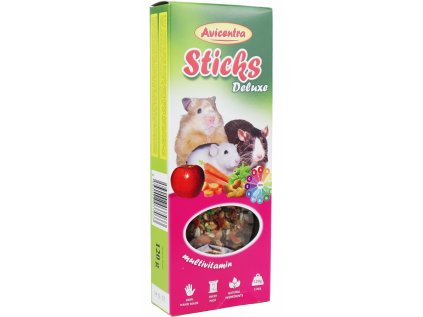 AVICENTRA Sticks Deluxe Multivitamin for Hamsters, Rats & Mices 2ks