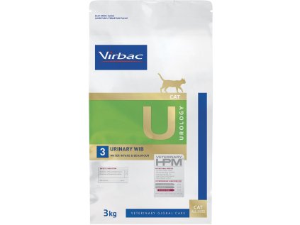 Virbac HPM Cat Urology Urinary WIB - U3 3kg