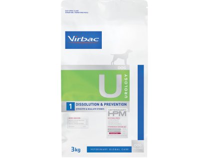 Virbac HPM Dog Urology Dissolution & Prevention - U 3kg