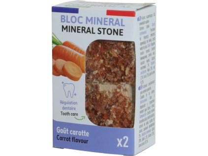 Minerální kámen NUTRIMEAL mrkev 2x100g Zolux