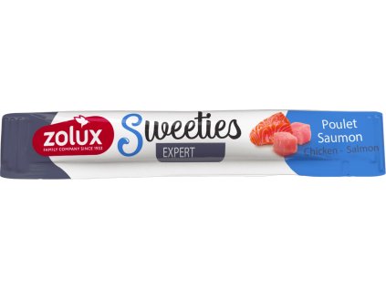 Pochoutka Dog SWEETIES Salmon & Chicken tyčinka 14g Zolux