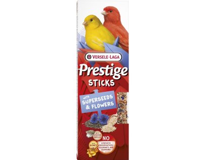 VERSELE-LAGA Prestige Sticks Canaries Superseeds & Flowers 2x30g
