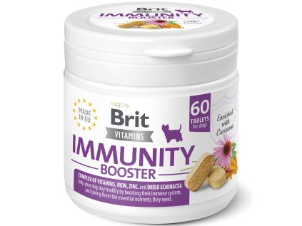 Brit Dog Vitamins Immunity Booster 120g (60tbl)