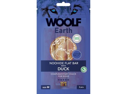 WOOLF Earth NOOHIDE M Sticks with Duck 90g