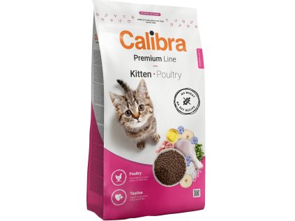 Calibra Cat Premium Line Kitten Poultry 10kg
