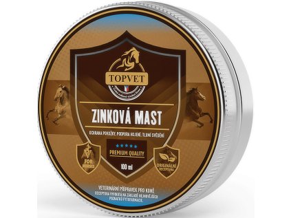 Zinková mast pro koně TOPVET 100ml