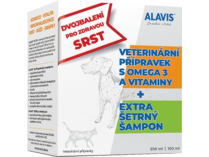 Alavis Nutri 200ml + Šampon extra šetrný 100ml