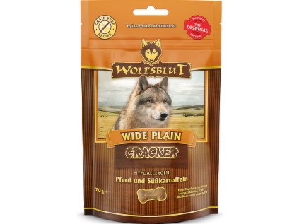 Wolfsblut Dog Cracker Wide Plain 70g