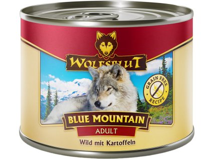 Wolfsblut Dog Adult Cans Blue Mountain 200g