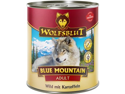 Wolfsblut Dog Adult Cans Blue Mountain 800g