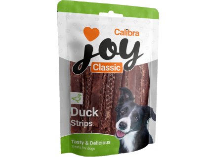 Calibra Joy Dog Classic Duck Strips 80g