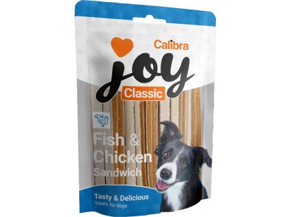Calibra Joy Dog Classic Fish & Chicken Sandwich 250g