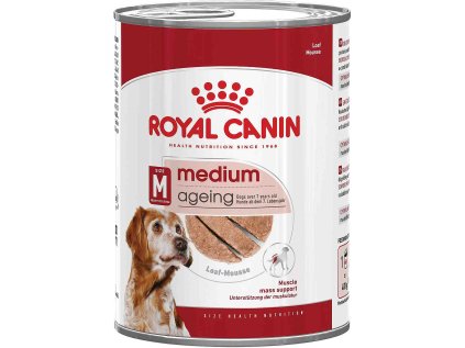 Royal Canin Dog Can Medium Ageing Loaf 410g