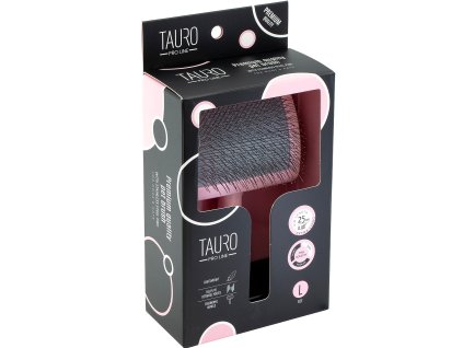 TAURO Pro Line Plastic brush Thin and Soft 25mm Large PINK
