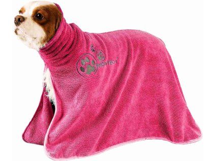 Show Tech+ Dry Dude Medium Hot Pink Bathrobe