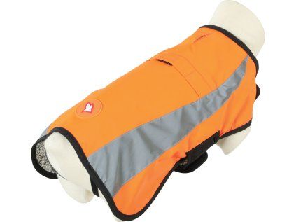 Zolux Reflective Dog Jacket Orange 65cm