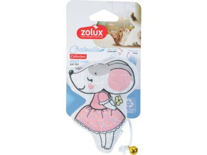 Zolux Chatouille Tutu Mouse Toy with Bell