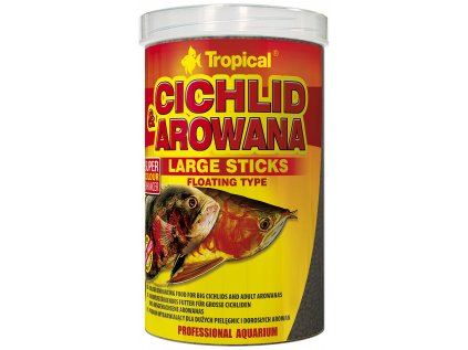 Tropical Cichlid&Arowana Large Sticks - 1000ml/300g