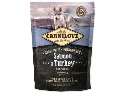 Carnilove Dog Salmon & Turkey for Puppies 1,5kg