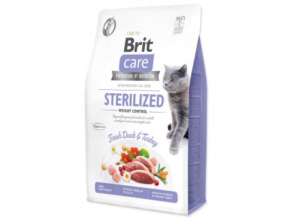 Brit Care Cat GF Sterilized Weight Control 2kg