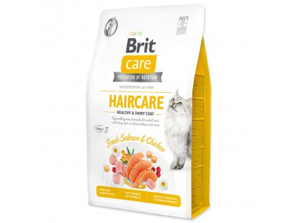 Brit Care Cat GF Haircare Healthy&Shiny Coat 2kg