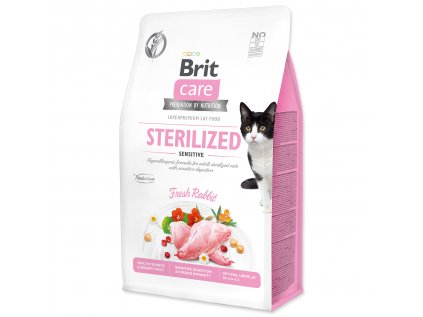 Brit Care Cat GF Sterilized Sensitive 0,4kg