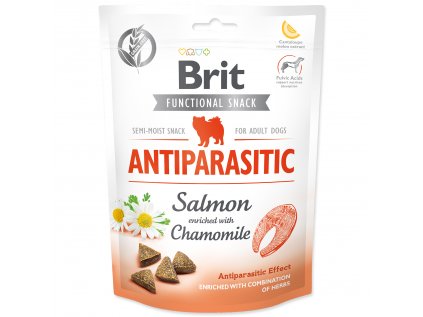 Brit Care Dog Functional Snack Antiparasit Salmon 150g