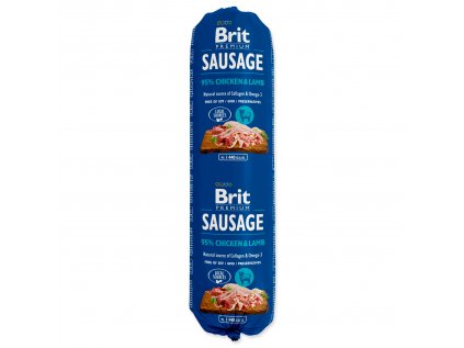 Brit Sausage Chicken & Lamb 800g