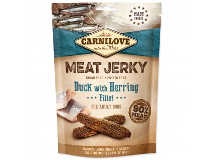 Carnilove Dog Jerky Duck&Herring Fillet 100g