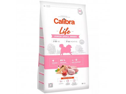 Calibra Dog Life Junior Small Breed Chicken 6kg