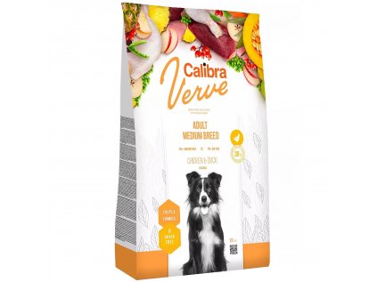 Calibra Dog Verve GF Adult Medium Chicken&Duck 12kg