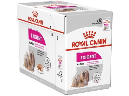 Royal Canin Exigent Dog Loaf 12x 85 g