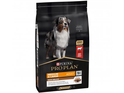 Purina ProPlan Dog Adult Medium & Large Duo Délice Beef 10kg
