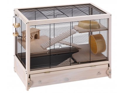 FERPLAST Klec HAMSTERVILLE 60x34x49cm křeček, myš