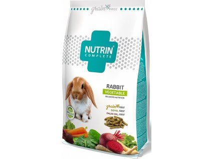 Nutrin Complete Rabbit Vegetable Grain Free 400g