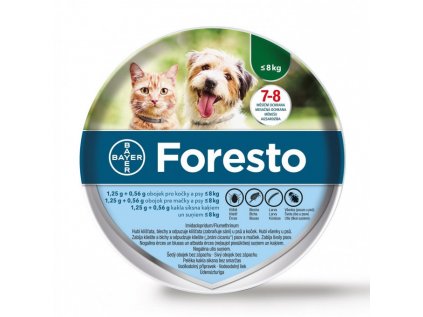 Bayer Foresto obojek pro malé psy do 8kg 38cm