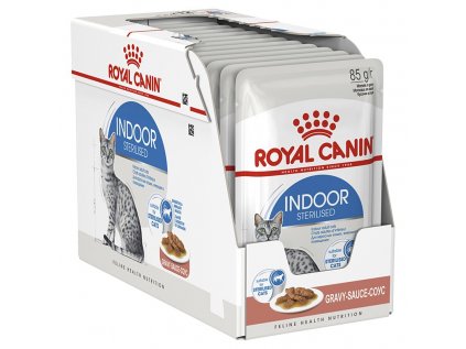 Royal Canin Indoor Sterilised Gravy 12 x 85 g