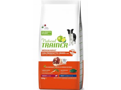 TRAINER Natural Medium Adult sušená šunka 12kg