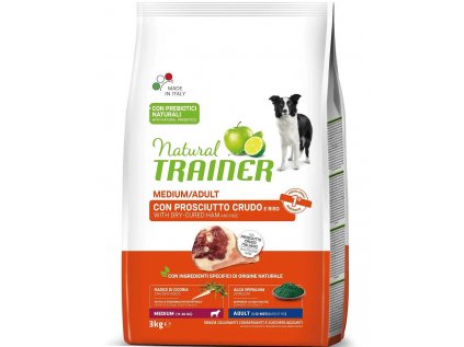 TRAINER Natural Medium Adult sušená šunka 3kg