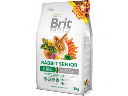 Brit Animals Rabbit Senior Complete 1,5kg