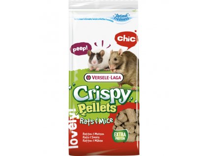 VERSELE-LAGA Crispy Pellets pro myši a potkany 1kg