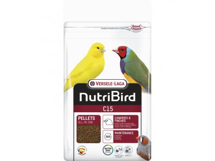 VERSELE-LAGA Nutribird C15 pro kanáry a exoty 1kg