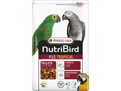 VERSELE-LAGA Nutribird P15 Tropical pro papoušky 1kg