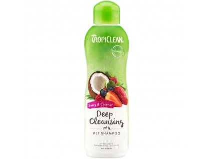 TROPICLEAN šampón s lesnímy plody a kokosem 355ml