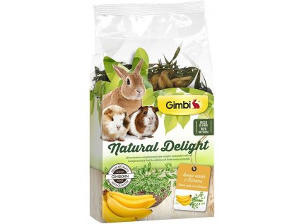 GIMBI Natural Delight oves & banán 100g