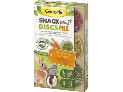 GIMBI Snack Plus DISCS MIX 50g