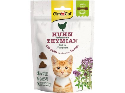 GIMCAT Soft Snacks Kuře s tymiánem 60g